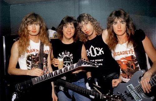 Dave Mustaine used to be in Metallica